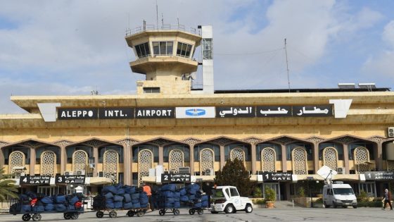 EDITORS NOTE: Graphic content / Algerian rescue aid arrives at Aleppo International Airport on February 7, 2023, one day after a deadly earthquake hit Syria and Turkey. The 7.8 magnitude quake struck near the Turkish city of Gaziantep before dawn, killing more than 2,300 people in Turkey and more than 1,400 in neighbouring Syria. (Photo by AFP)