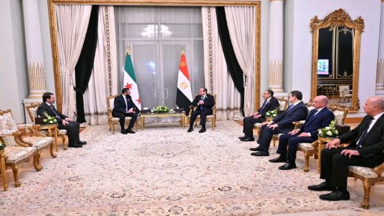 الرئيس السوري يلتقي السيسي في القاهرة ويؤكد حرصه على تعزيز العلاقات مع الدول العربية