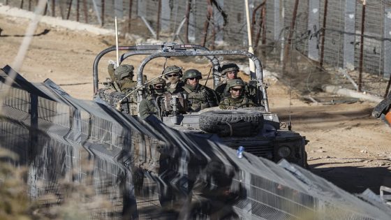 AL QUNAITRA, SYRIA - DECEMBER 19: Military mobility of Israeli army continues on the Syrian-Israeli border in the Majdal Shams region of Golan Heights in Syria on December 19, 2024. (Photo by Saeed Qaq/Anadolu via Getty Images)