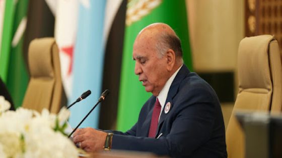 وزير الخارجية العراقي: ندعم استقرار سوريا ونطالب بوقف الاعتداءات الإسرائيلية على أراضيها