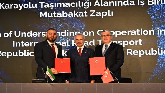 دمشق وأنقرة توقعان مذكرة تفاهم لإعادة تفعيل الترانزيت والتبادل التجاري بعد 15 عاماً من التوقف