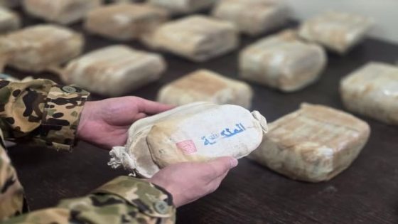 الجيش السوري يُحبط محاولة تهريب 28 كغ من الحشيش قرب الحدود مع الأردن