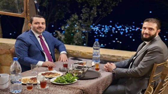 صورة من بلودان تجمع الرئيس الشرع ووزير الخارجية: “هدوء المساء بعد يوم عمل مزدحم”