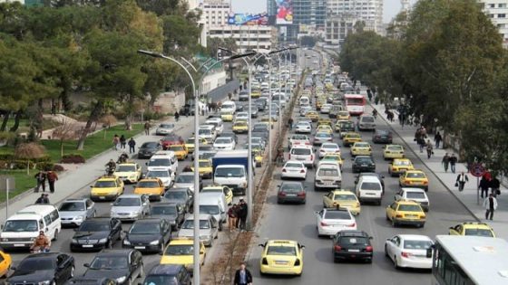 دمشق تطلق مرحلة جديدة من خطة تخفيف الازدحام المروري في المدينة