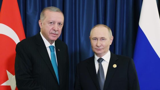 أردوغان يلتقي بوتين على هامش قمة منظمة شنغهاي للتعاون في تيانجين