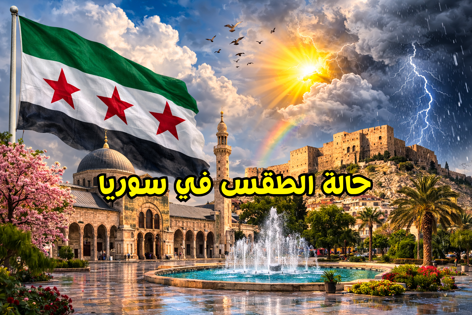 حالة الطقس في سوريا