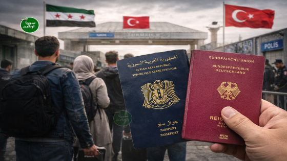جواز السفر السوري والألماني