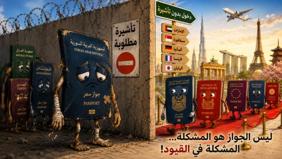 ترتيب أقوى وأضعف جوازات سفر في العالم لعام 2026