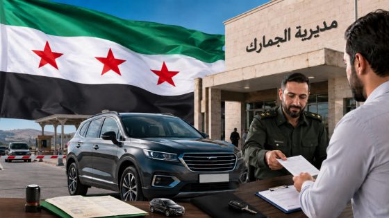تسهيلات جديدة لتمديد مدة المكوث المؤقت للمركبات الأجنبية داخل سوريا